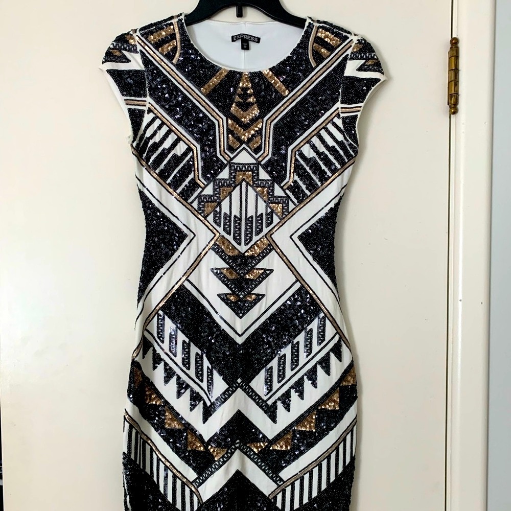 Express Sequin Dress